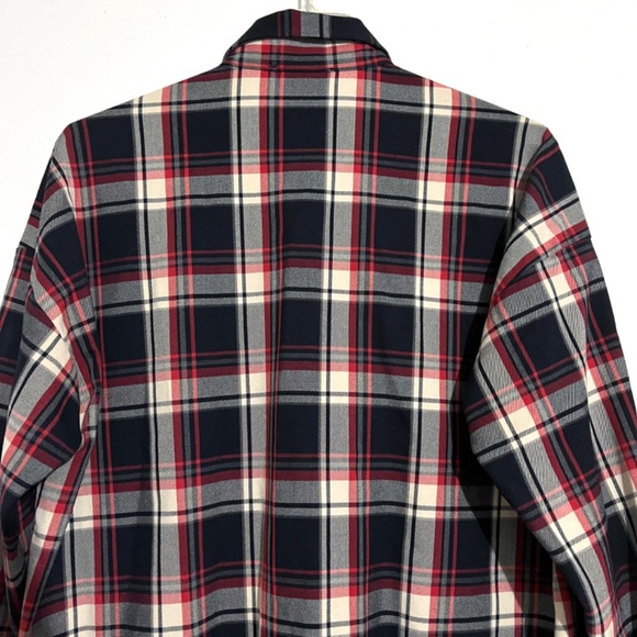 MAJE Calo Checked Plaid Woven Button Up Shirt - Picture 9 of 14
